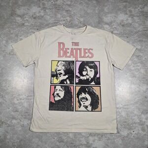 The Beatles Four Faces Graphic Tee - Youth XL 14